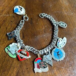Vintage TOPS charm bracelet #217